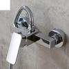 1 X Shower Faucet High Temperature Resistance Silver