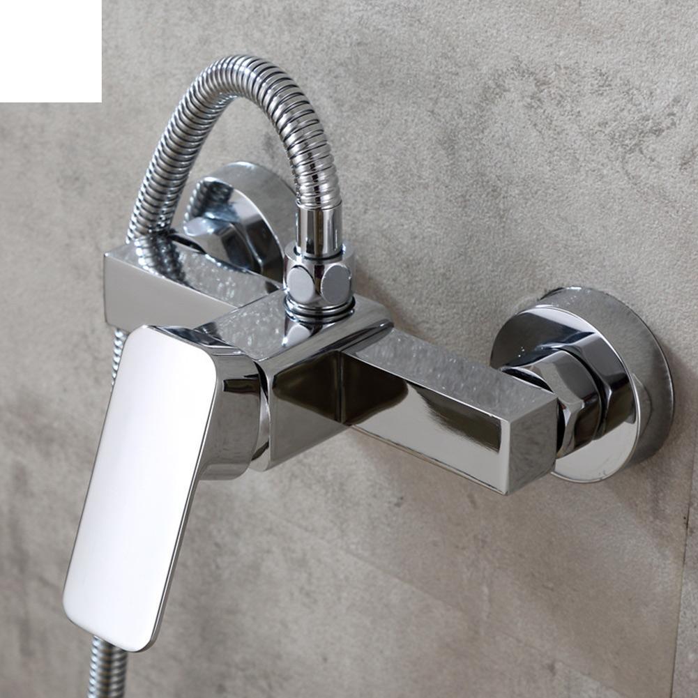 1 X Shower Faucet High Temperature Resistance Silver