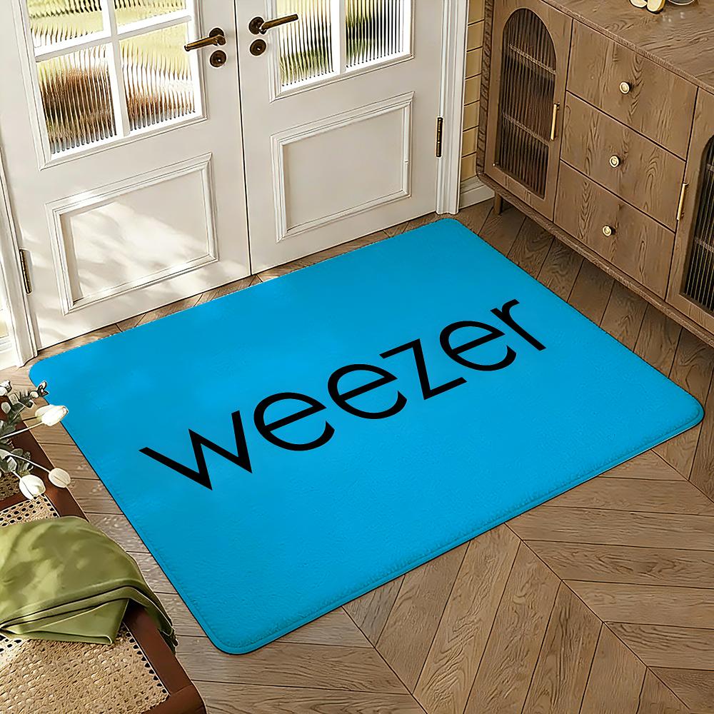 Rivers Cuomo Floor Mat Soft Thickened Absorbent Non-Slip Bedroom Living Room Door Mat Home Decor Flannel Rugs