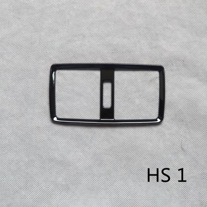 Garnish Rear Air Vent Trim Cover fit for Skoda Kodiaq 2017 2018 Interior Accessories Metal Car Styling