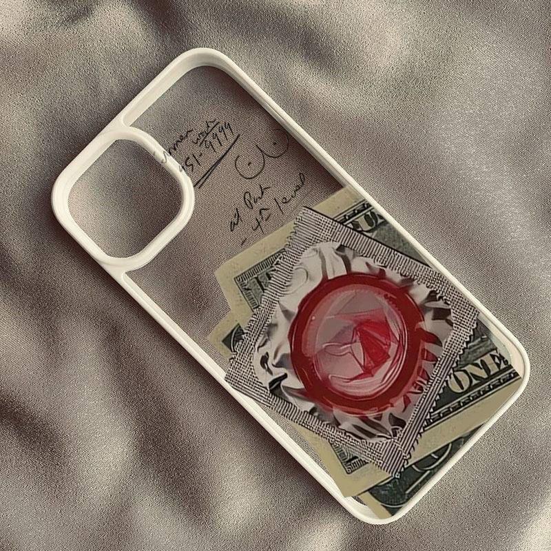 Funny Guilty Treasure Phone Case for IPhone 16 15 14 13 12 11 Pro Max Mini XS SE2 7 Plus XR Y2K Shockproof Transparent Cover Bag