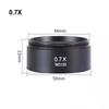 Glass Lens Auxiliary Lens Compatible With Stereo Microscopes Compatible With Trinocular Microscopes For Stereo Zoom Microscopes