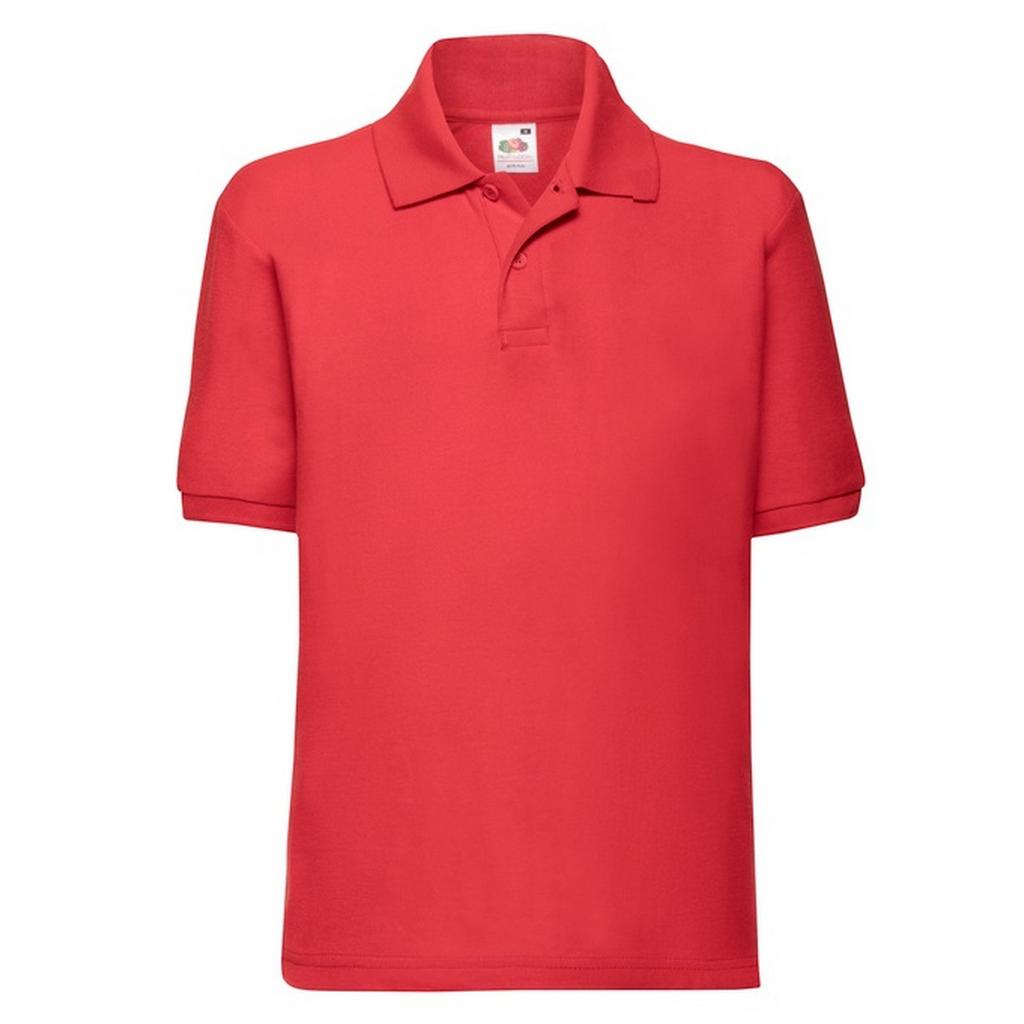 Fruit of the Loom Childrens/Kids 65/35 Polo Shirt