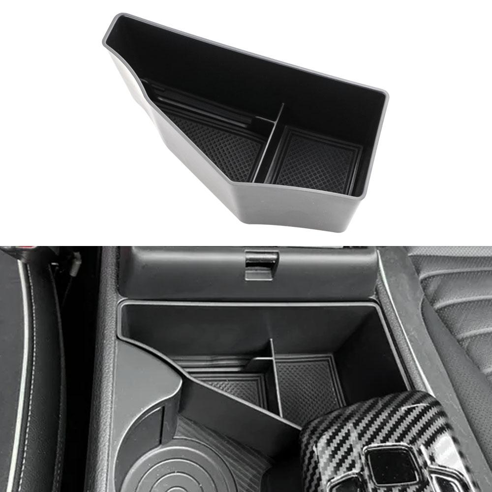 

Бокс для хранения в центральной консоли для Kia Sportage NQ5 NQ 5 2021 2022 2023 LHD Контейнер Консоль Хранение Аксессуары для интерьера автомобиля чёрный