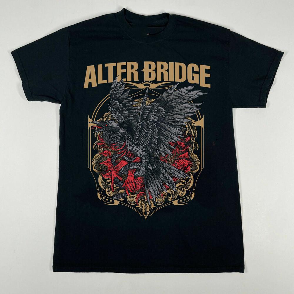 Collection Alter Bridge Band Short Sleeve Black S-2345XL T-Shirt KN417 Unisex T-Shirt