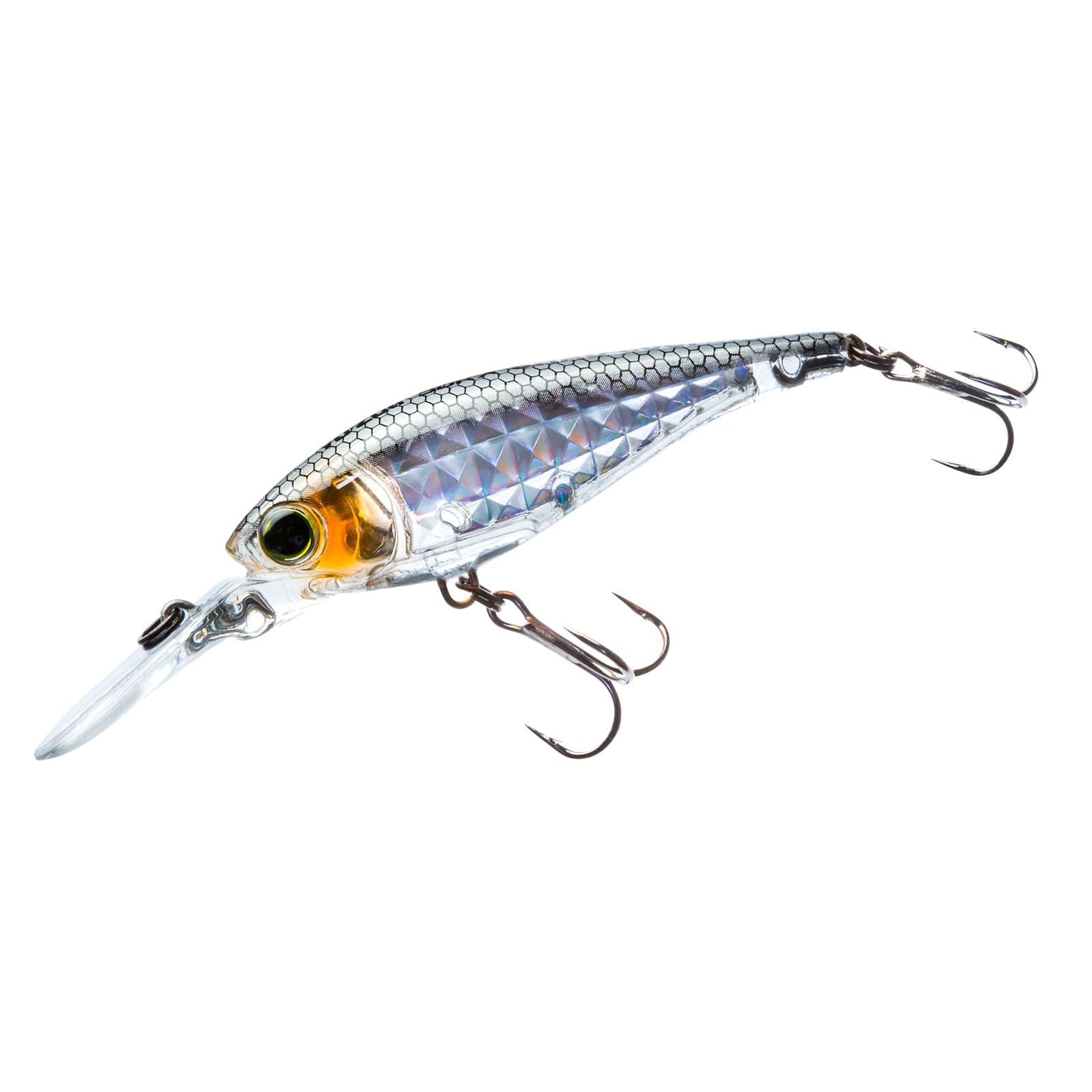 YO-ZURI Воблер для басса 3DR-X Shad (SP) 60мм Цвет: Призрак призмы 60mm