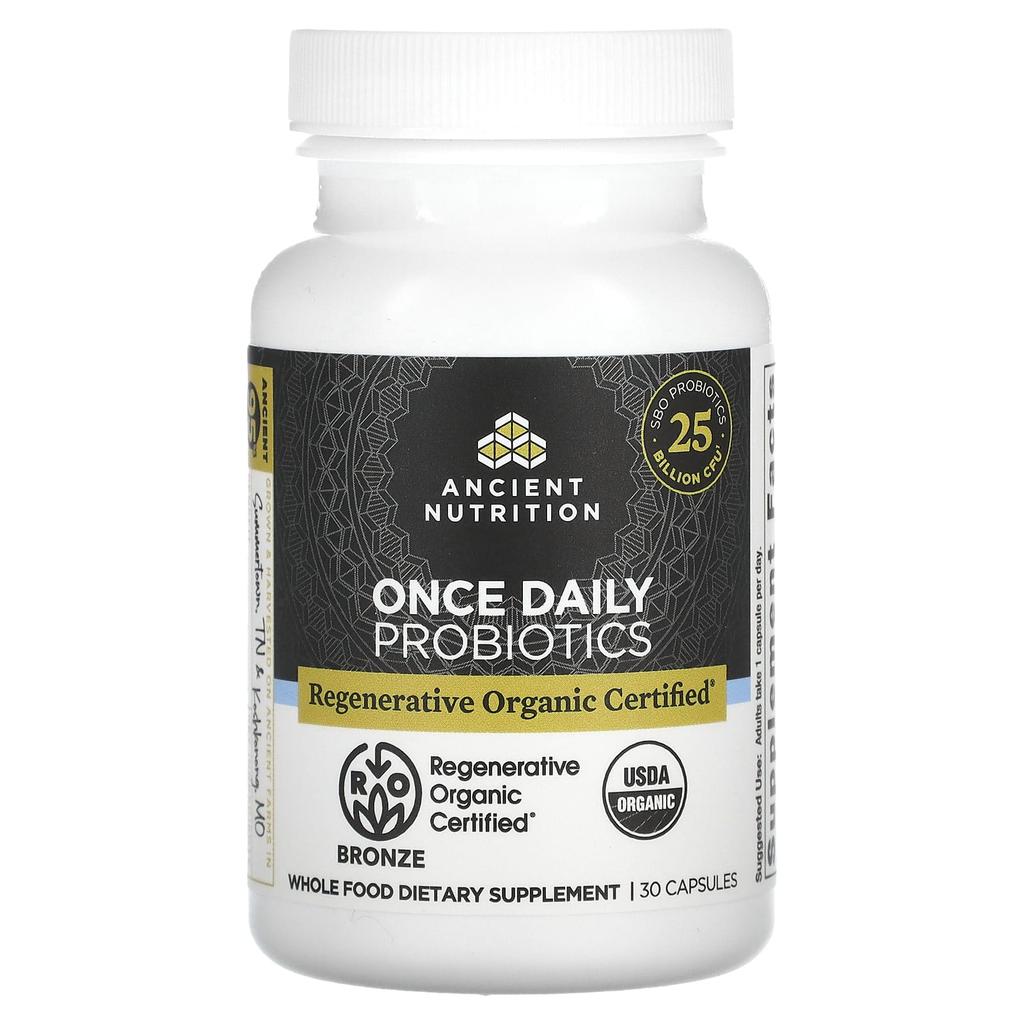 Probiotic once a day, 25 billion cfu, 30 capsules