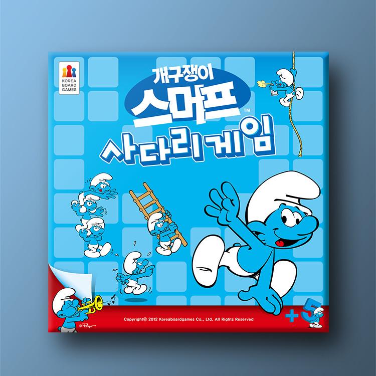 

Игра «Лестница смурфиков», популярная корейская настольная игра
