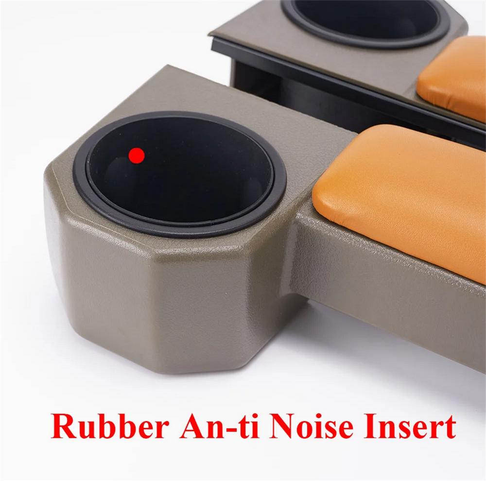 Fastened with 2Pcs magnets to prevent falling off or rattles
