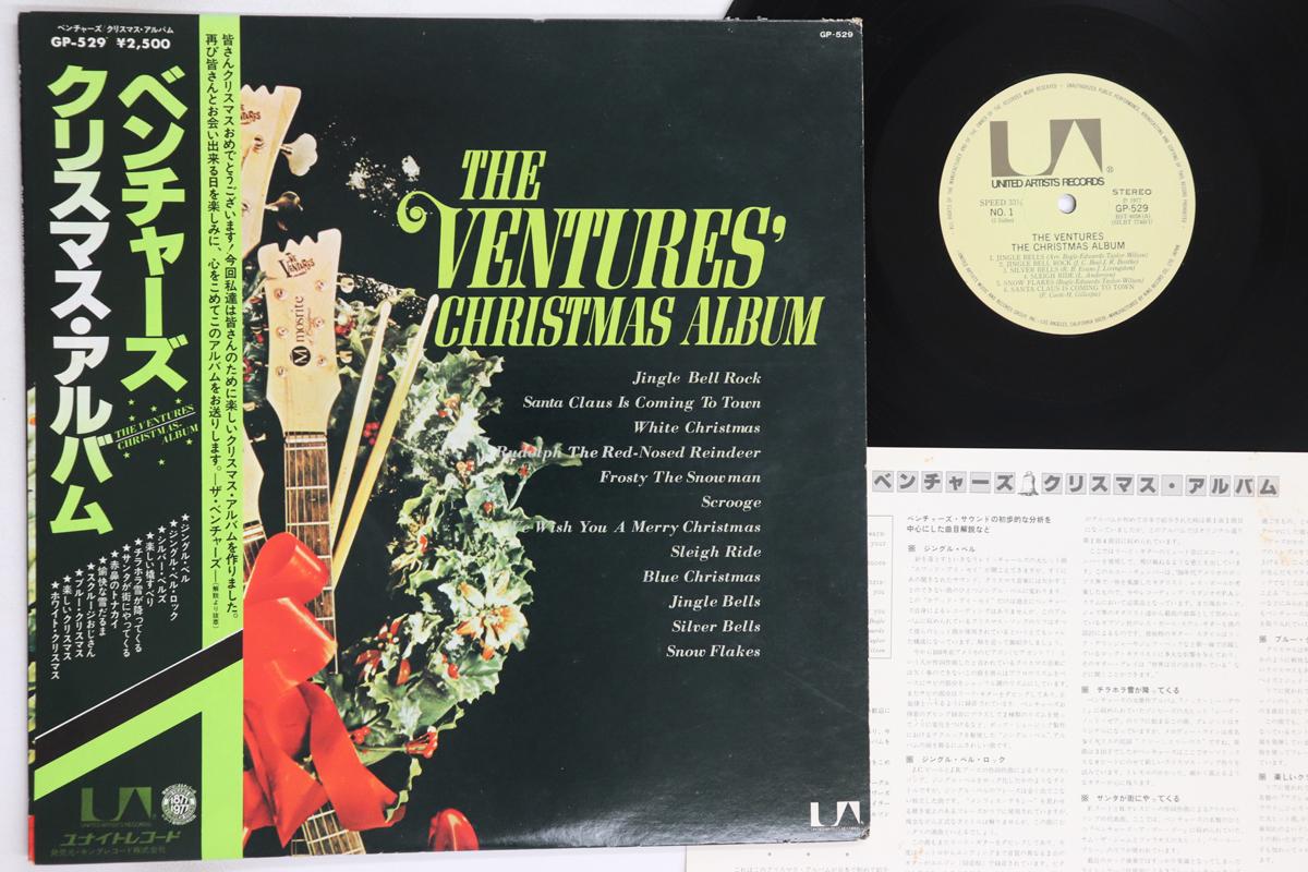 

LP Record VENTURES - Ventures Christmas Album GP529 UNITED ARTISTS 1977 Japan Obi Rock Used