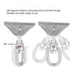 70Mm Swing Suspension Hook Hanger 304 Stainless Steel Rotatable Hammock Swing Hanger Hook Fixed Plate Hanging Chair Kit Hardware