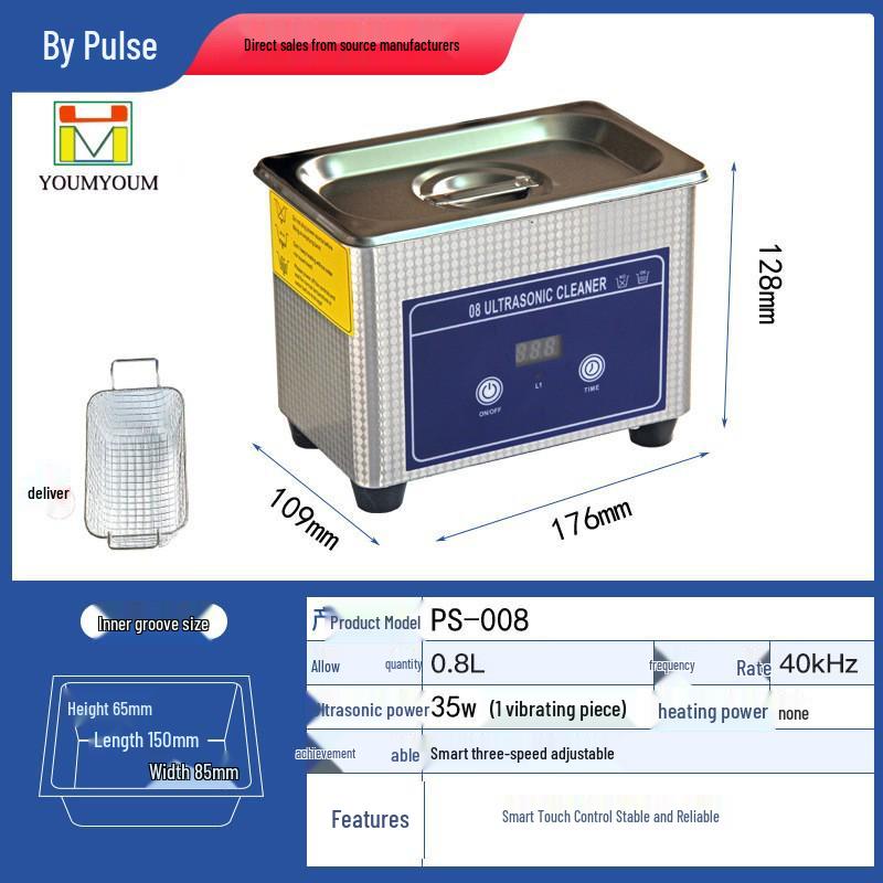 Ultrasonic High-Frequency Degreaser with Dual & Tri-Frequency Lab Oscillator