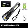 Powerful XHP70 LED Flashlight Waterproof 18650 Torch With Side Light 7 Modes Camping Fishing Lantern USB Rechargeable Zoom Lamp