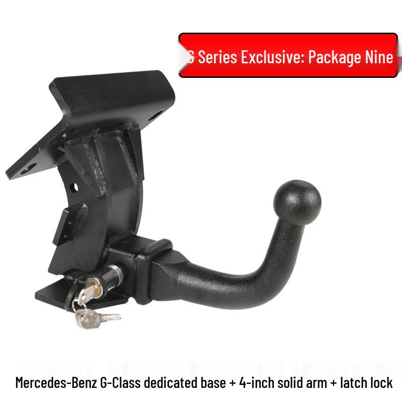 Compatible with Mercedes-Benz G-Class (G500, G350, G63, W463) rear tow bar modification, including unlicensed tow hooks.