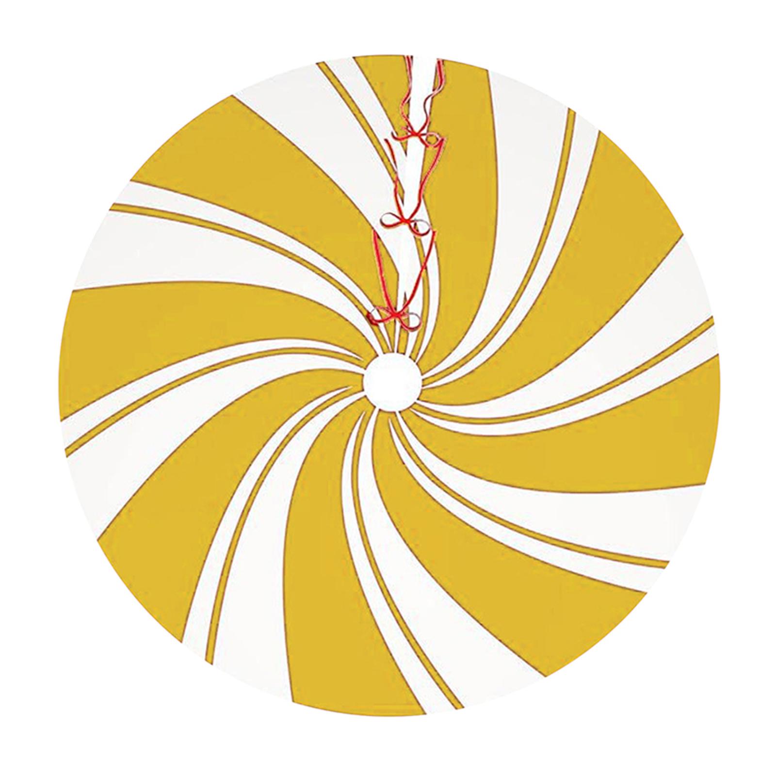 

Воротник для рождественской елки, рождественский узор перечной мяты, кольцо для рождественской искусственной елки, юбки для рождественской елки 120x120cm золотой