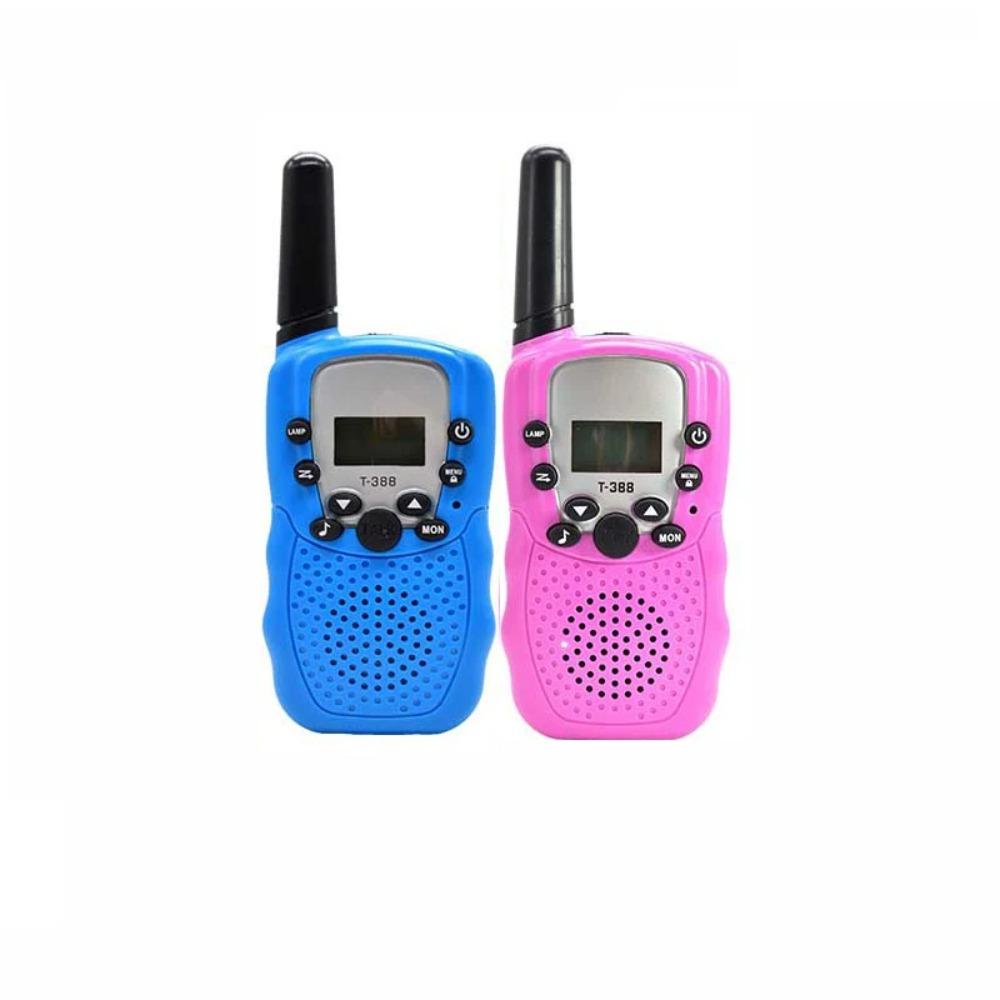 Zabawki Obuby dla Chłopców w Wieku 3-12 Lat Walkie Talkie dla Dzieci Prezenty Zabawki z Podświetlanym Wyświetlaczem LCD Latarka 3 KM Na Zewnątrz Wędrówki Kemping