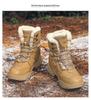 Men's Harbin Snow Boots: Winter Non-Slip, Warm, Comfortable, Thick Cotton, Large Size Combat Style.