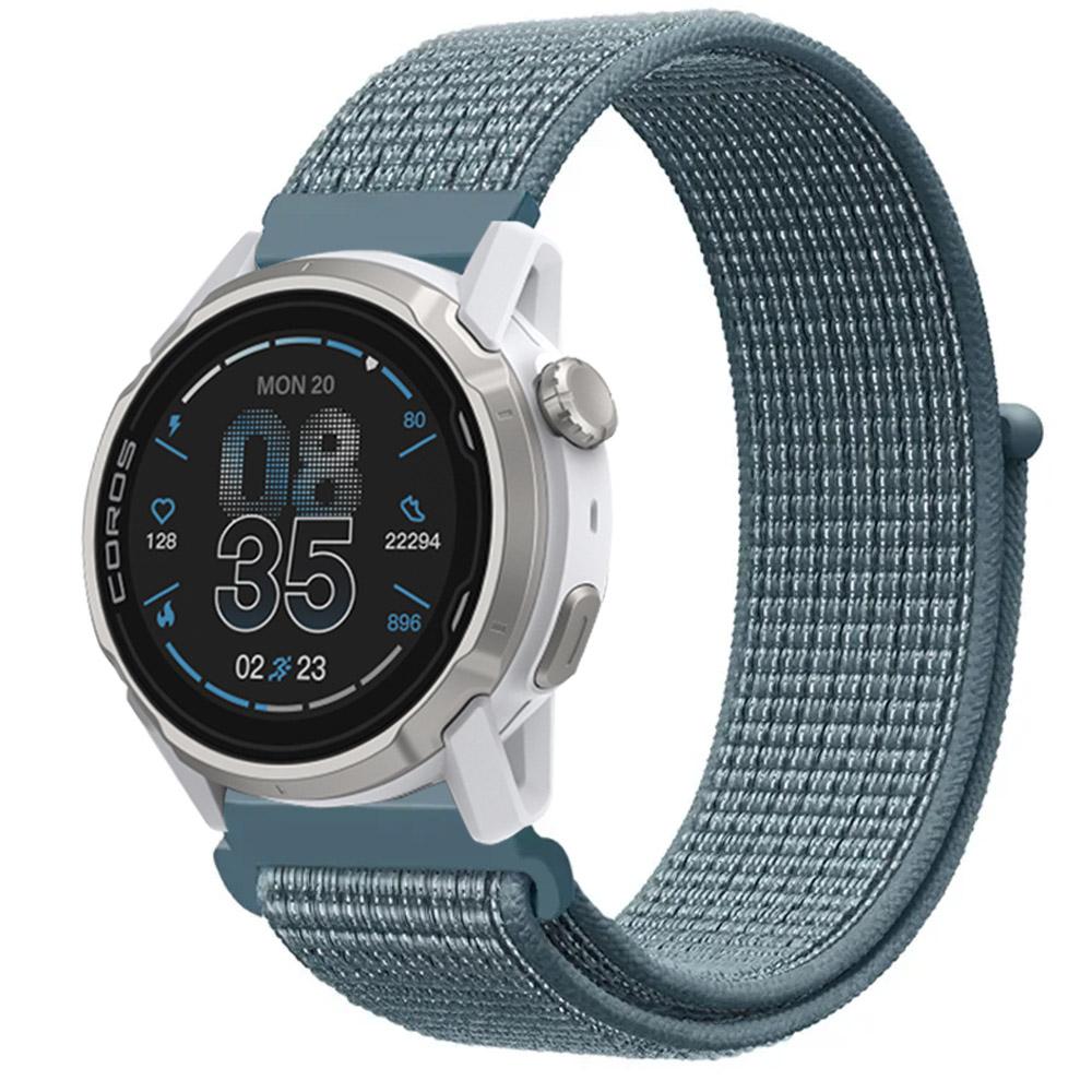20mm 22mm Nylon Loop Strap for COROS APEX 4 42mm/PACE Pro/CMF Watch 3 Pro Smartwatch Breathable Band for Suunto Vertical/Race 2