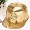 Baseball Cap Hip Hop Crocodile Skin Texture Rhinestone Decor Adjustable Buckle Cash Sign Sun Protection Anti-UV Glossy Punk Street Dance Hippie