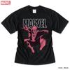 EVERSOUL Marvel Avengers Captain America Venom Short Sleeve T-Shirt, Men's Black, Size L [Parallel Import]
