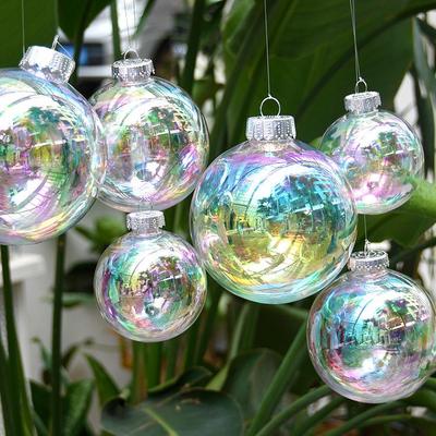 Colorful Transparent Hanging Festival Decoration Ball