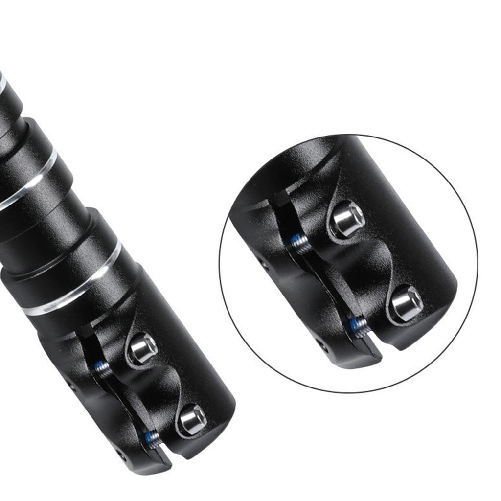 Bike Handlebar Riser Bike Handlebar Adapter for Mountain Road Bike Stem Riser Aluminum Alloy Bicycles Fork Stem Extender