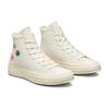 Converse Chuck 70 High Embroidered Floral Egret Women's A04298C
