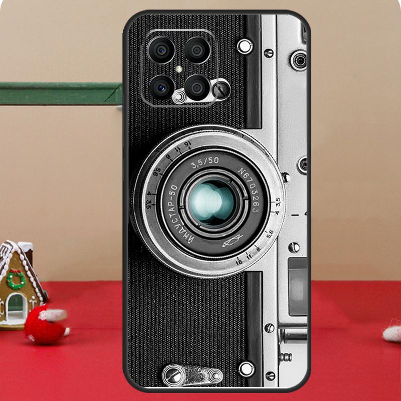 

Ретро-камера Винтажный чехол Для Honor Magic 7 Lite 6 8 Pro Honor 400 200 70 90 X8c X8b X9a X9b X9c X9d Win RT Чехол Honor 90 Lite