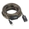 15M USB 2.0 Extension Cable High Speed Active Repeater Male To Female Extension Cord Wire USB Adapter for PC Laptop Mouse