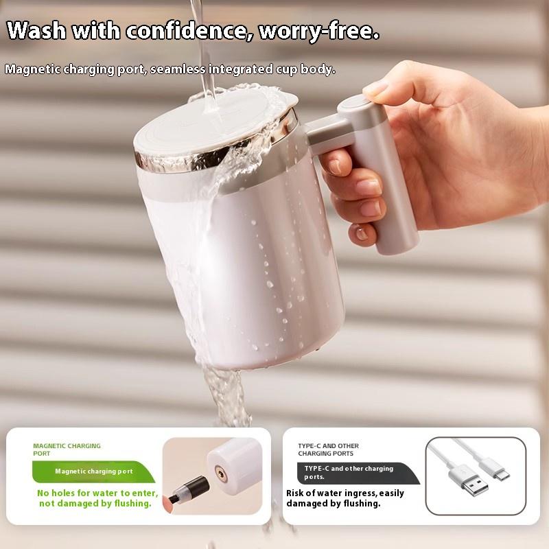 Gianxi Automatic Stirring Cup Coffee Cup Electric Portable Water Cup Male Brewing Magnetic Rotating Lazy Charging Stirring Cup