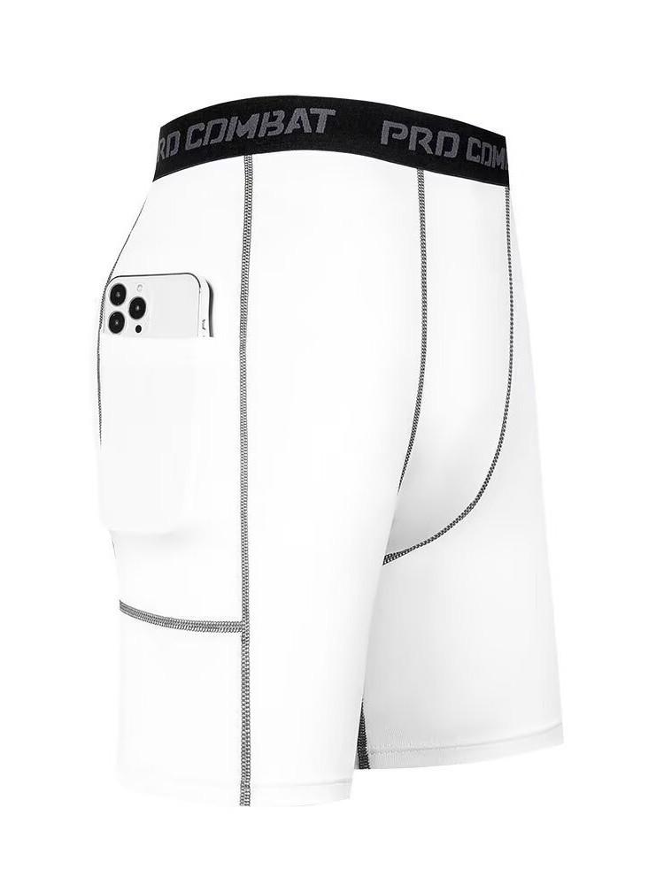 Men's High Elastic Quick Dry Compression Basketball Shorts