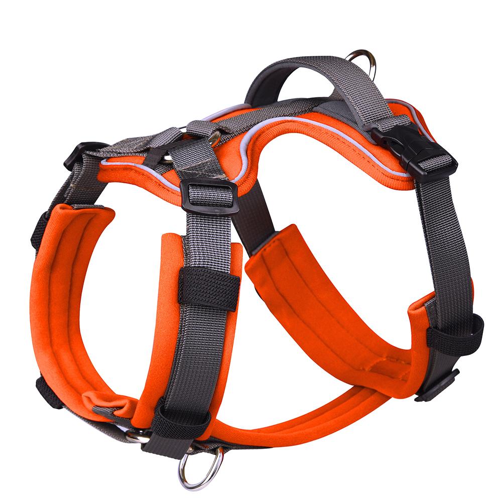 No Pull Dog Harness Reflective Pet Harness Vest With Control Handle For Small Medium Large Dogs Walking Training Harnesses