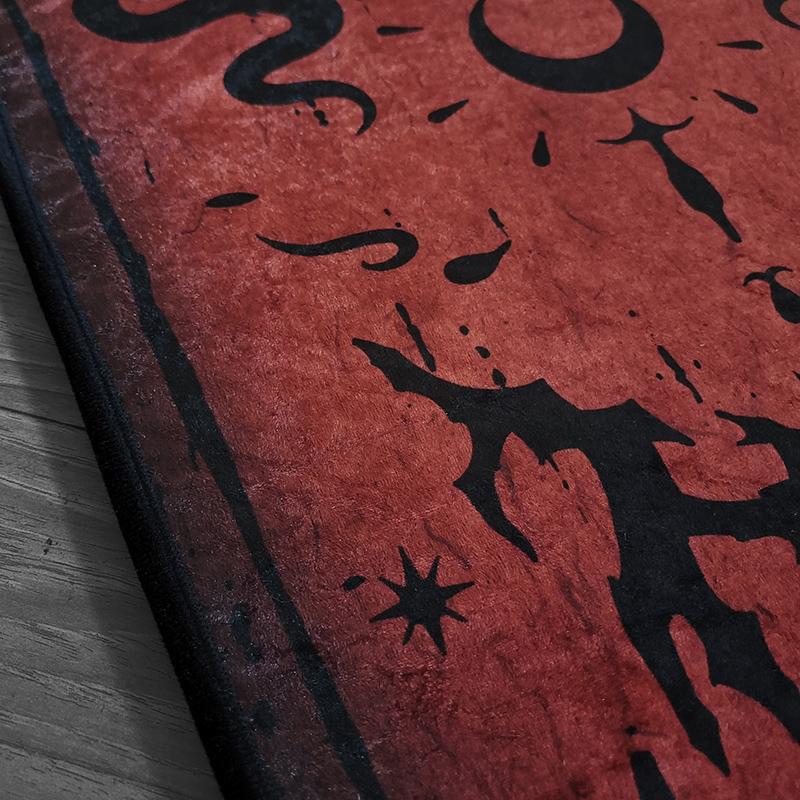 Witch Style Carpets for Living Room Halloween Bedroom Decor Vampire Carpet Dark Gothic Coffin Door Mat Original Design Thick Rug
