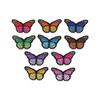 Computer Embroidery Label Cartoon Sunflower Patch Sticker Ironing Butterfly Embroidery Cloth Sticker Bag Decoration Small Red Flower Chapter Boy