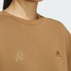 Adidas Lounge CREW SWEATSHIRT Women's Desert Brown JJ3578