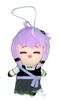 Yuzuki Yukari & Tsubasa Akari Voice Mascot Plush Toy Approx. 10cm (Yuzuki YukariSmiling)