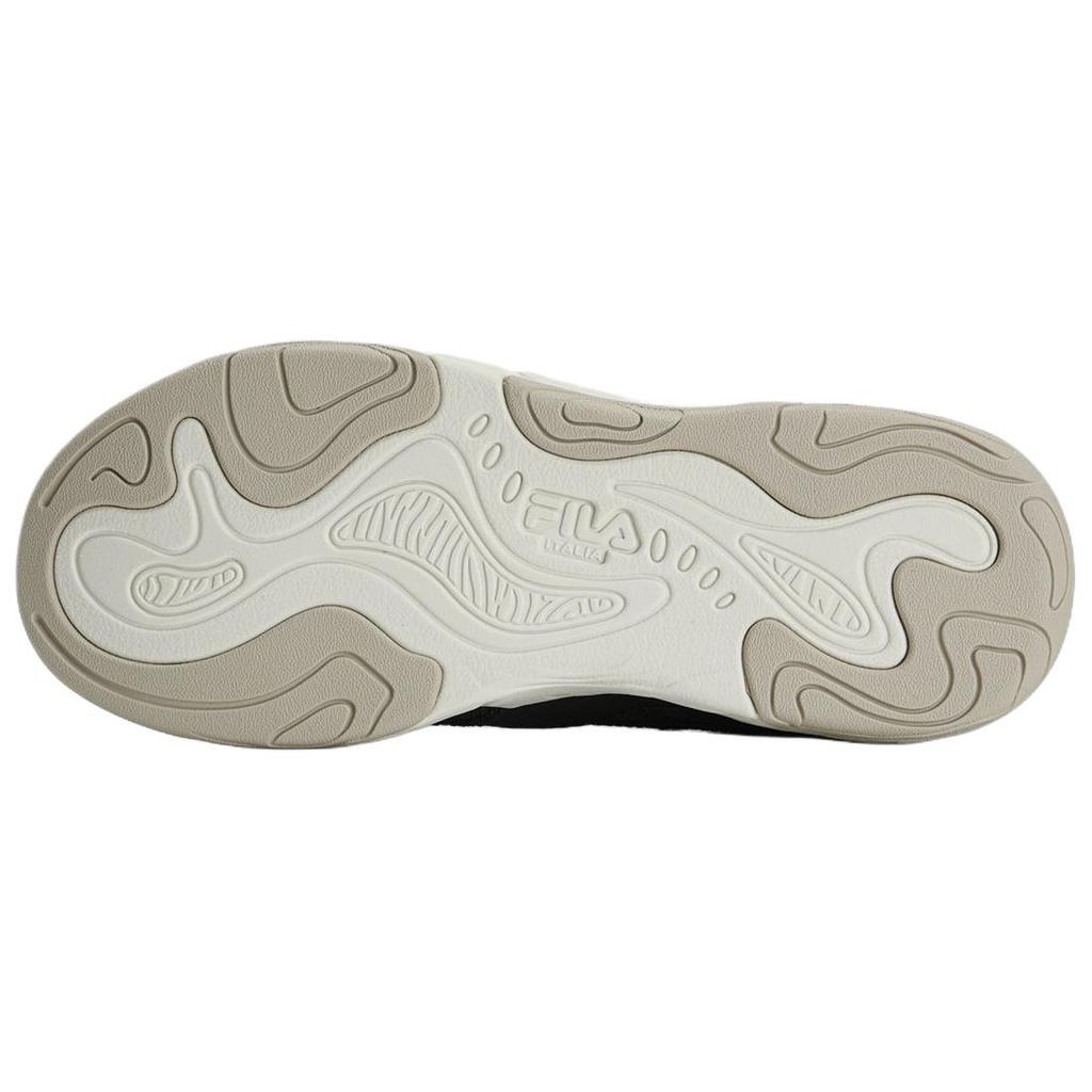 Fila MILANO Breathable Low Top Skateboard Shoes Women's Black White F12W623305FBT