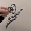 New Women Elegant Geometric Bow Hair Claws Vintage Simple Hair Clip Grab Large Metal Hairpins Barrettes Fashion Hair Accessories