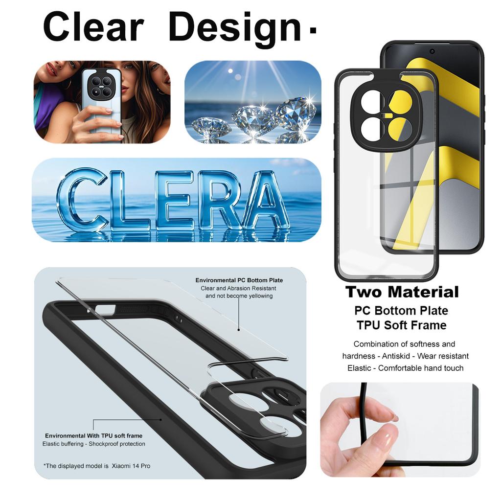 For Redmi Note 15 Pro Plus 5G Global Phone Case IMAK Case UX-9A Series