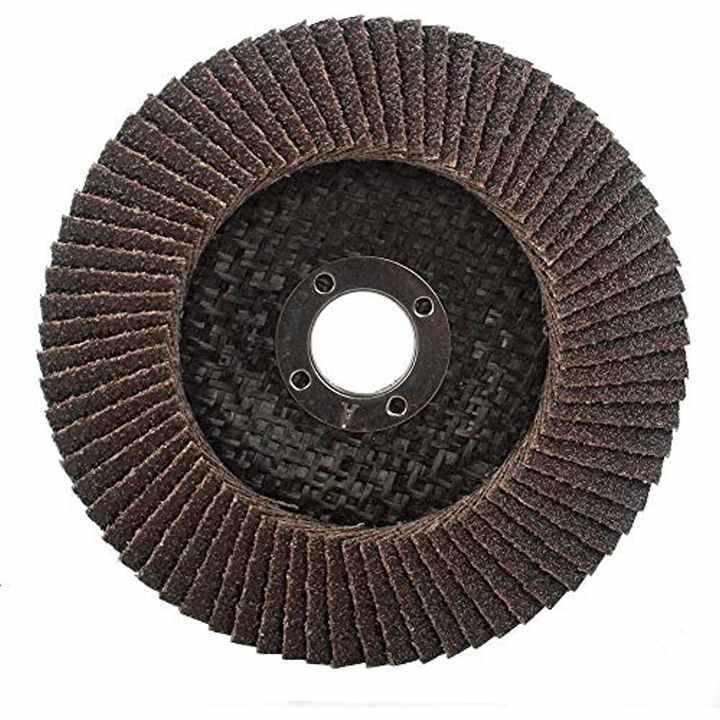Customizable 100mm Flap Discs, Wear-Resistant Polishing Wheels, Grinding Wheel Slices, Metal Grinding Discs, and Angle Grinder Discs.