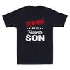 It's Official I'm The Favorite Son Funny Quote Jokes Gifts Vintage Men's T-Shirt