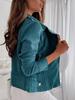 2023 European & American Slim Zipper Jacket - Women's Suede Short Coat