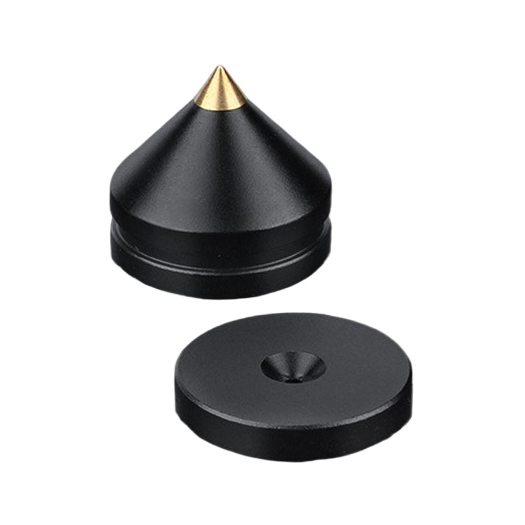 Anti Vibration Feet For Auditory Equipment Shock Absorption Durabiliy Aluminum Universals Compatibility
