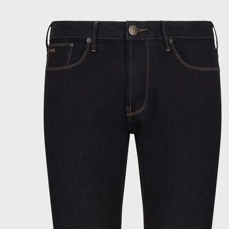 Emporio Armani Logo Plaque Skinny Jeans 8N1J06-1G0LZ-0941