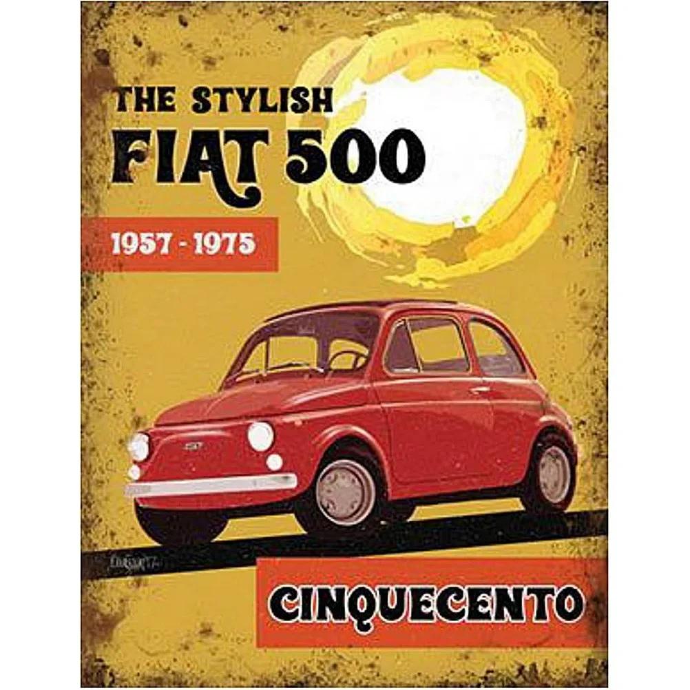 Grand Prix Automobile DeNice Metal Tin Signs Vintage Wall Art Racing Car Posters for Garage Man Cave Cafe Bars Pubs Decoration