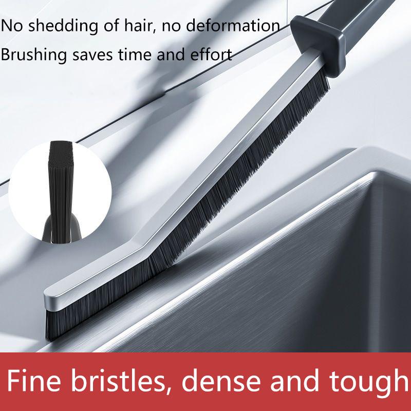 3Pcs Hard-Bristled Crevice Cleaning Brush Grout Cleaner Scrub Brush Deep Tile Joints Crevice Gap Cleaning Brush Tools Accessory
