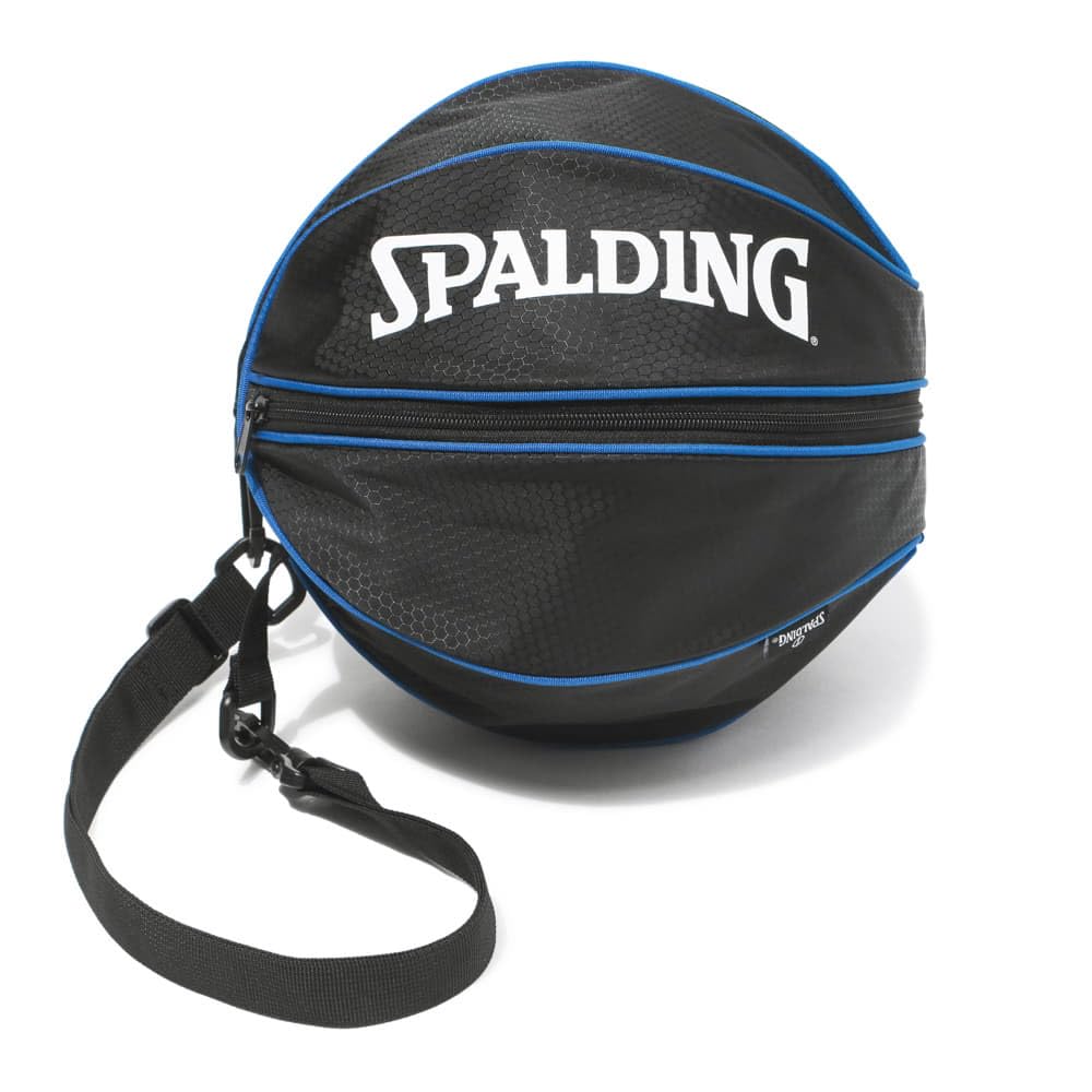SPALDING Ball Bag Light, Blue and White, 27cm Diameter, 49-008BW