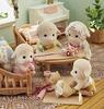 Sylvanian Families Doll [Sheep Twins] Hi-08 ST Mark Certification Ages 3+ Toy Dollhouse Sylvanian Families EPOCH