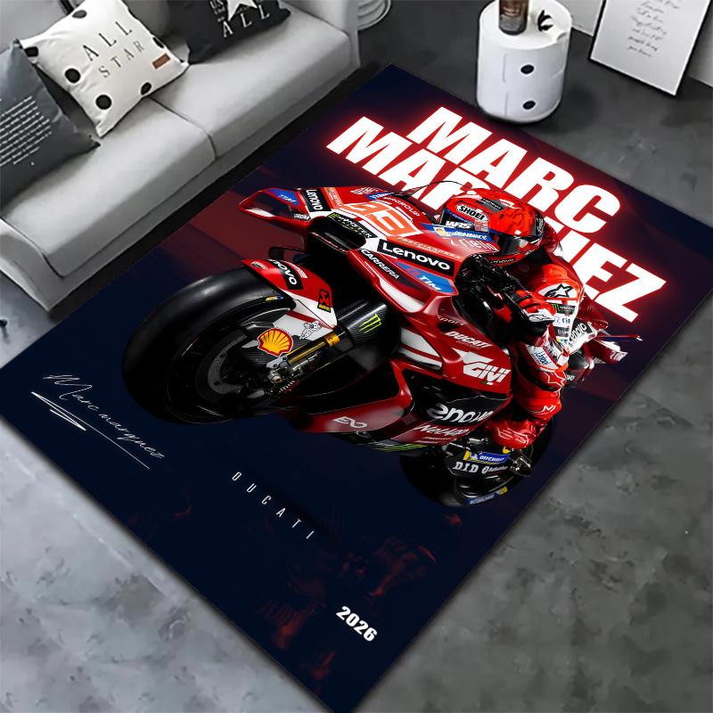 Marc Marquez Carpet Rug for Living Room Bedroom Home Sofa Decoration,Kids play Nonslip Floor Mat