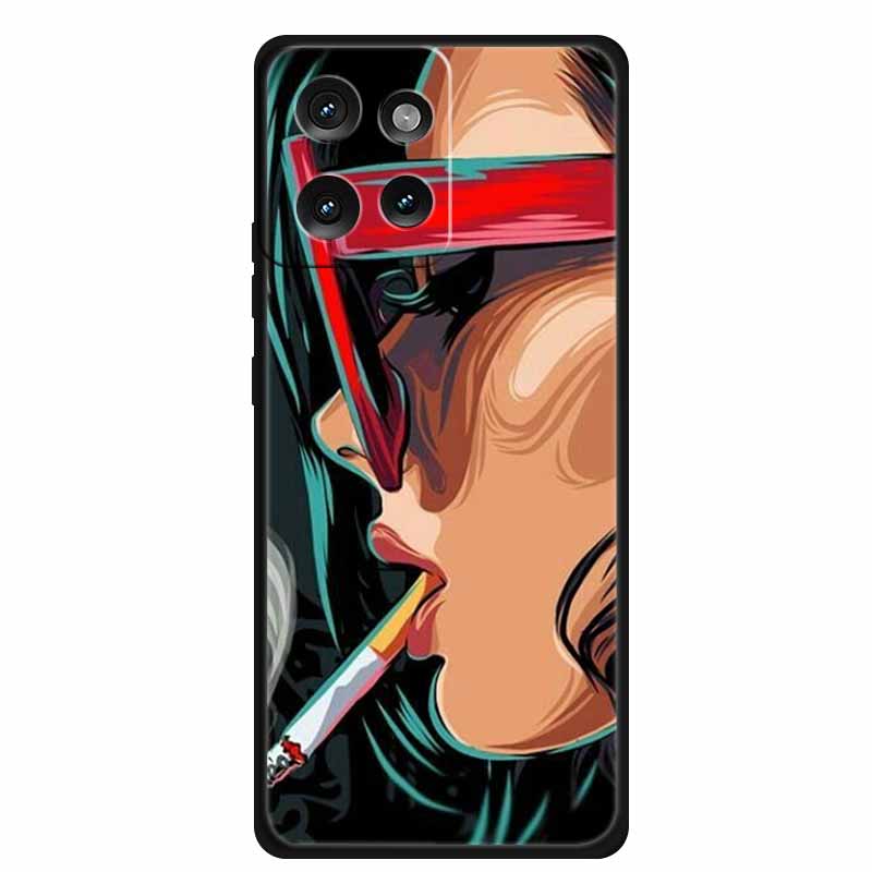 For Motorola Moto G75 5G Case Animals Soft Silicone TPU Phone Cases Back Cover for MotoG75 Shockproof Protective New Cool Fundas